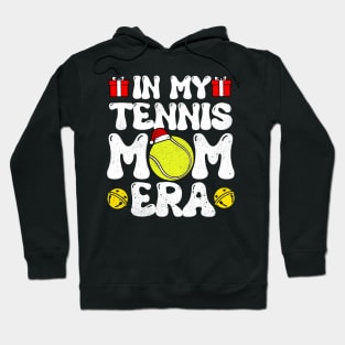 Groovy In My Tennis Mom Era Christmas Women Mother Xmas Hoodie